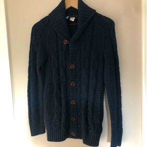 H&M divided navy blue sweater xs